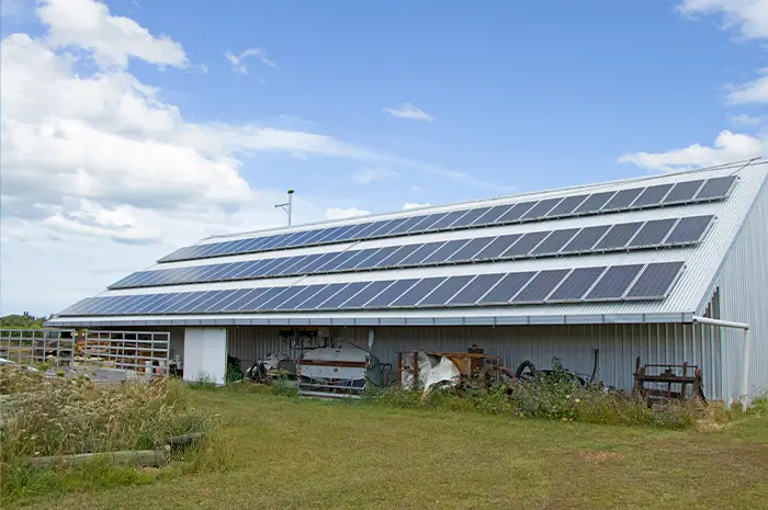 Solar Sheds Installation